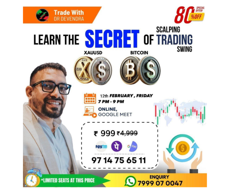 Trade with Dr Devendra - Secret of Gold and Bitcoin Trading 2025